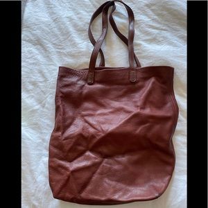 Baggu leather tote